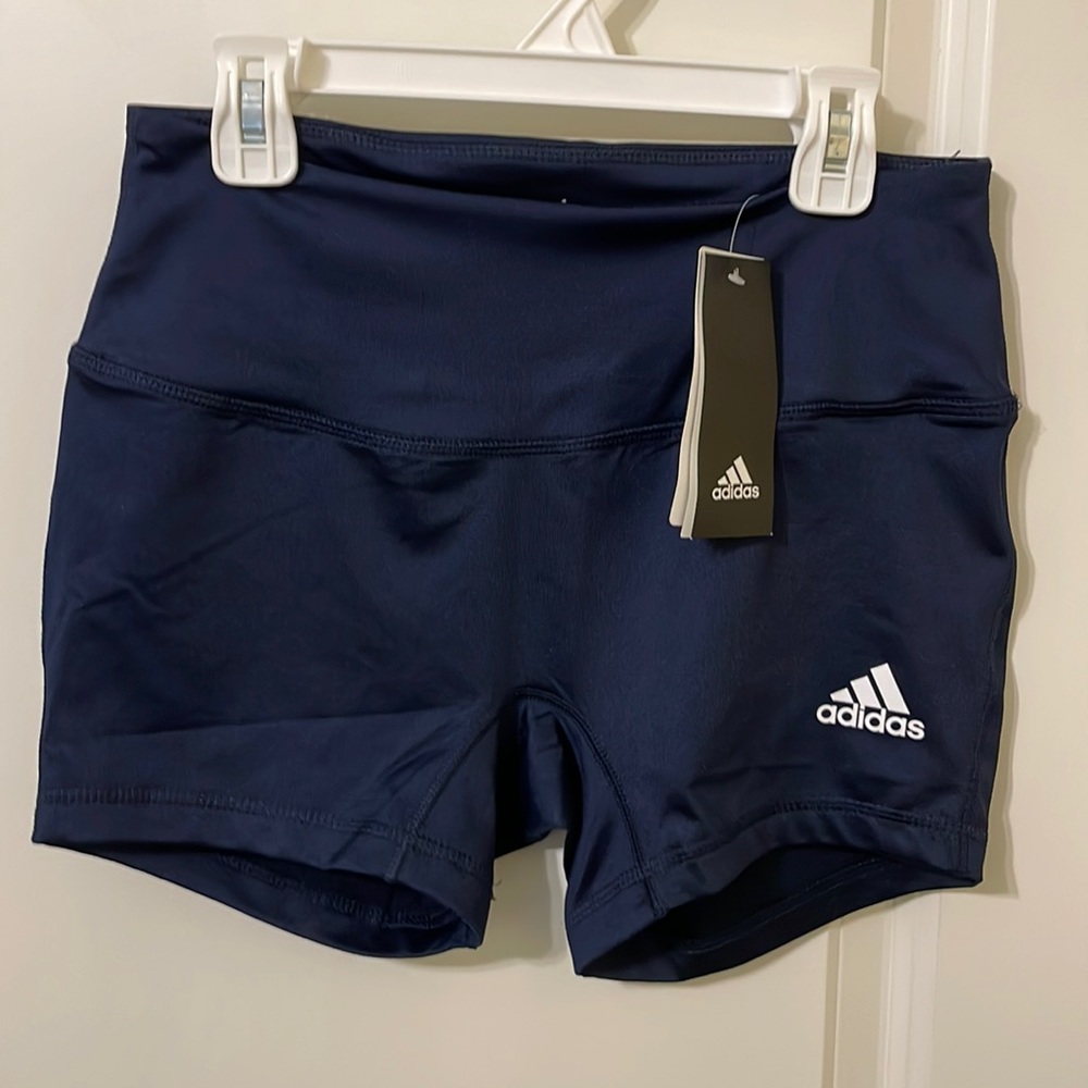 NWT Adidas 4 inch shorts volleyball/undershorts soccer. Navy women’s medium